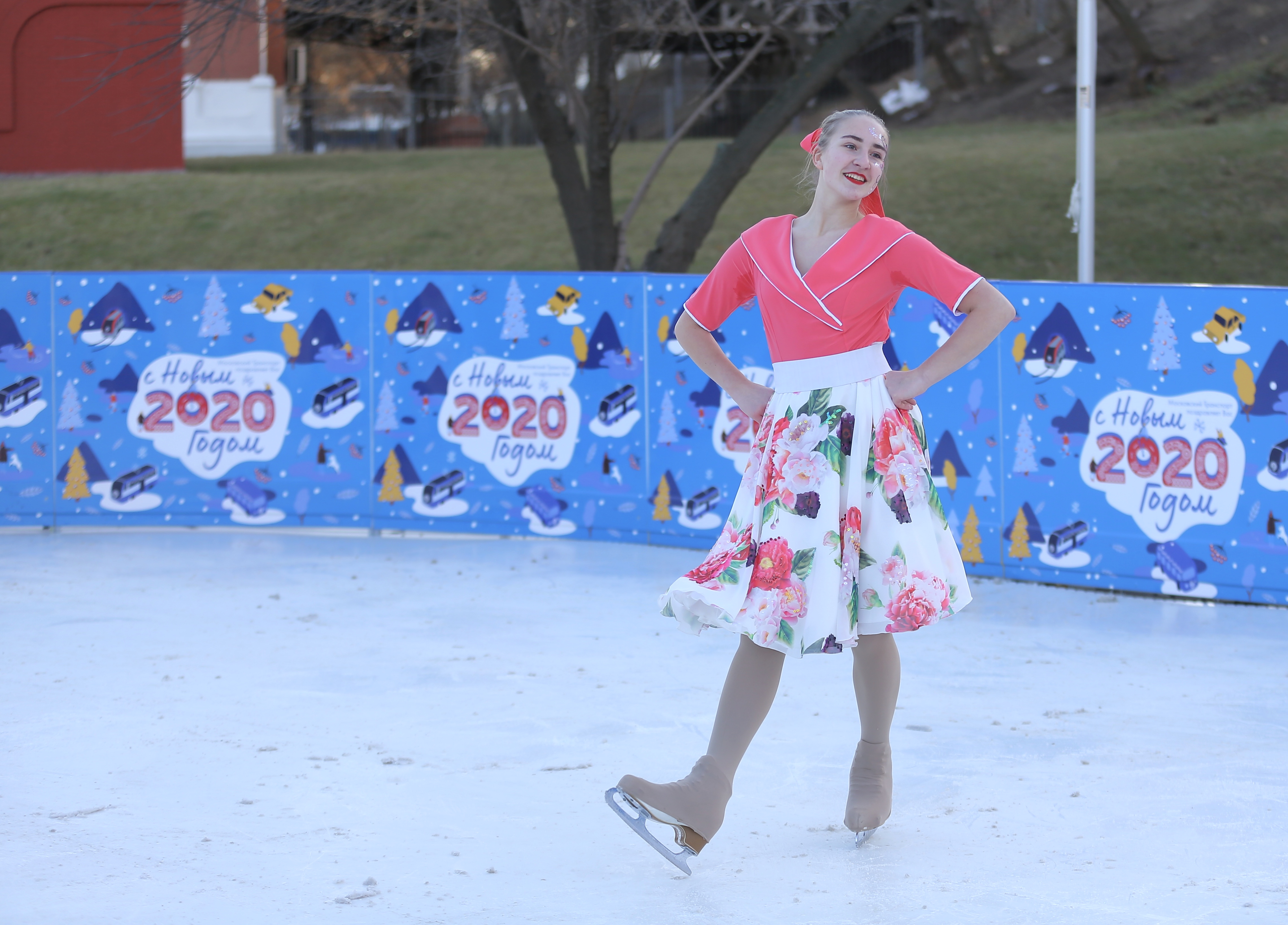 Московский метрополитен открыл бесплатный каток для горожан