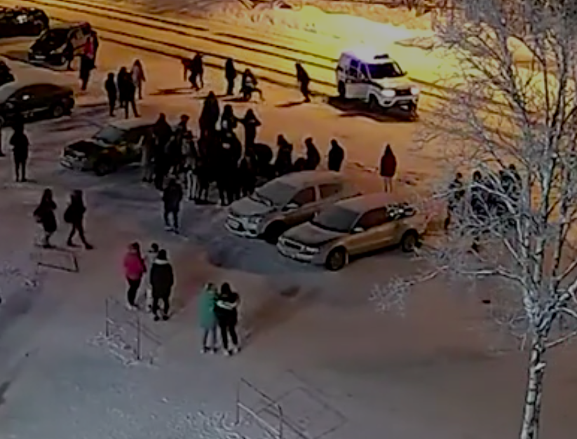 Подростки толпой избили двух полицейских в Апатитах