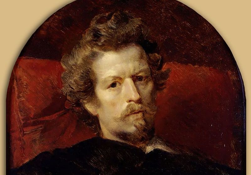 Автопортрет Карла Брюллова, 1848 год