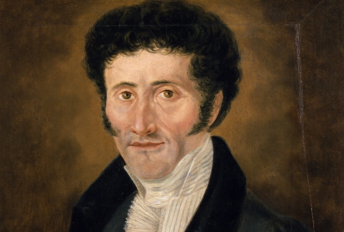 Эрнст Теодор Амадей Гофман, автопортрет. Год написания работы неизвестен