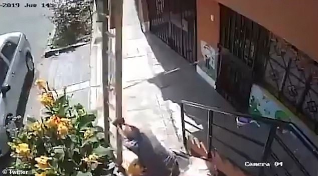 Агрессивный пенсионер стряхнул маляра с девятиметровой лестницы