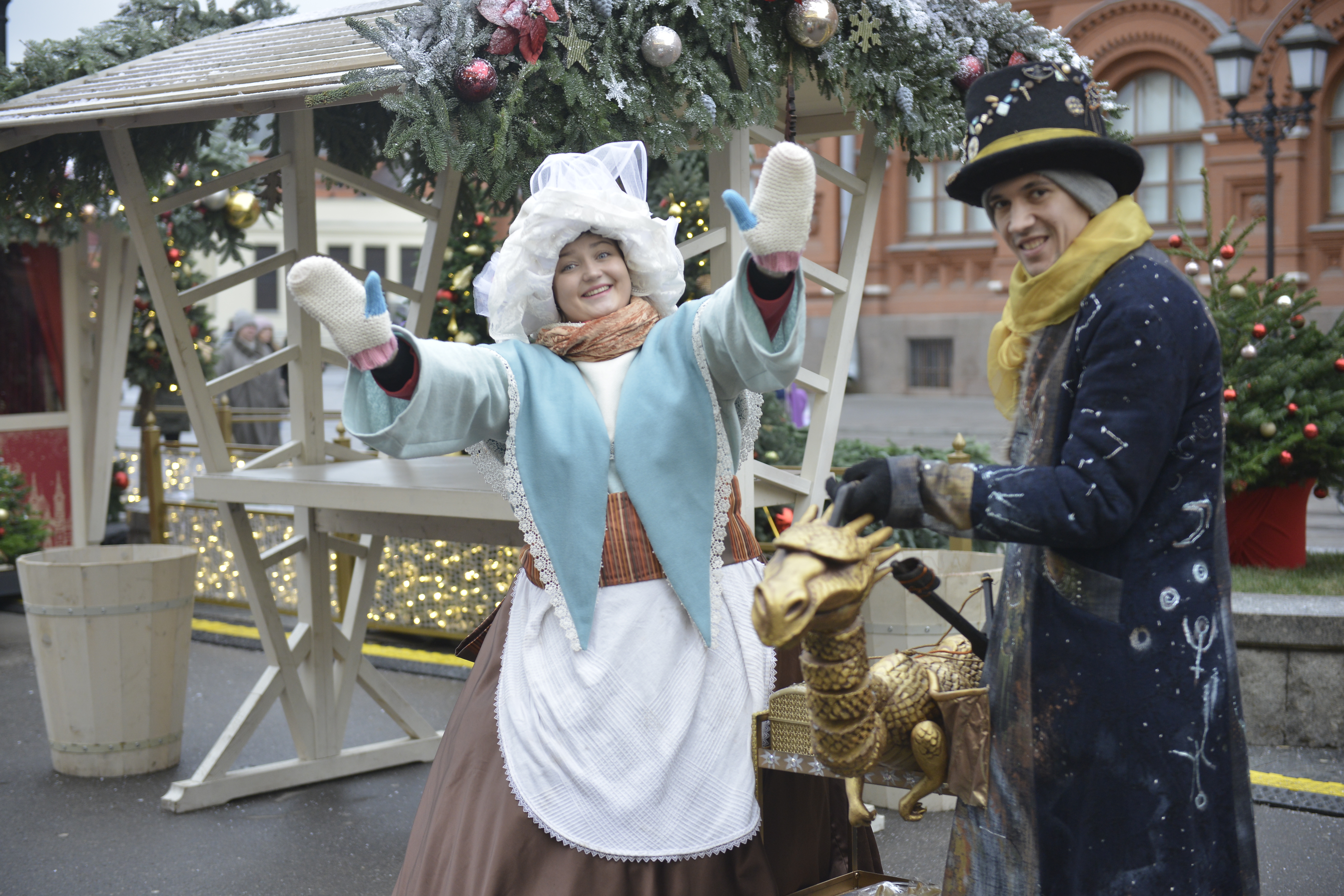 Фестиваль «Путешествие в Рождество» открылся в Москве на 27 площадках