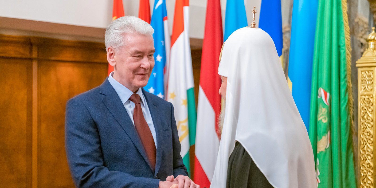 Собянин добвил, что авторитет Патриарха признают не только прихожане, но и жители всей России