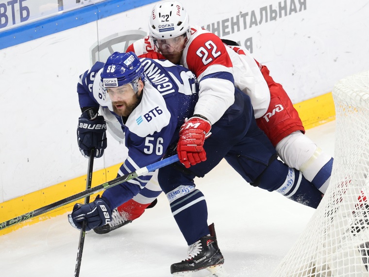 Московское «Динамо» победило «Локомотив» в матче КХЛ