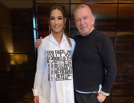 Ольга Бузова объявила на своей странице в Instagram о начале сотрудничества с Жан-Полем Готье 