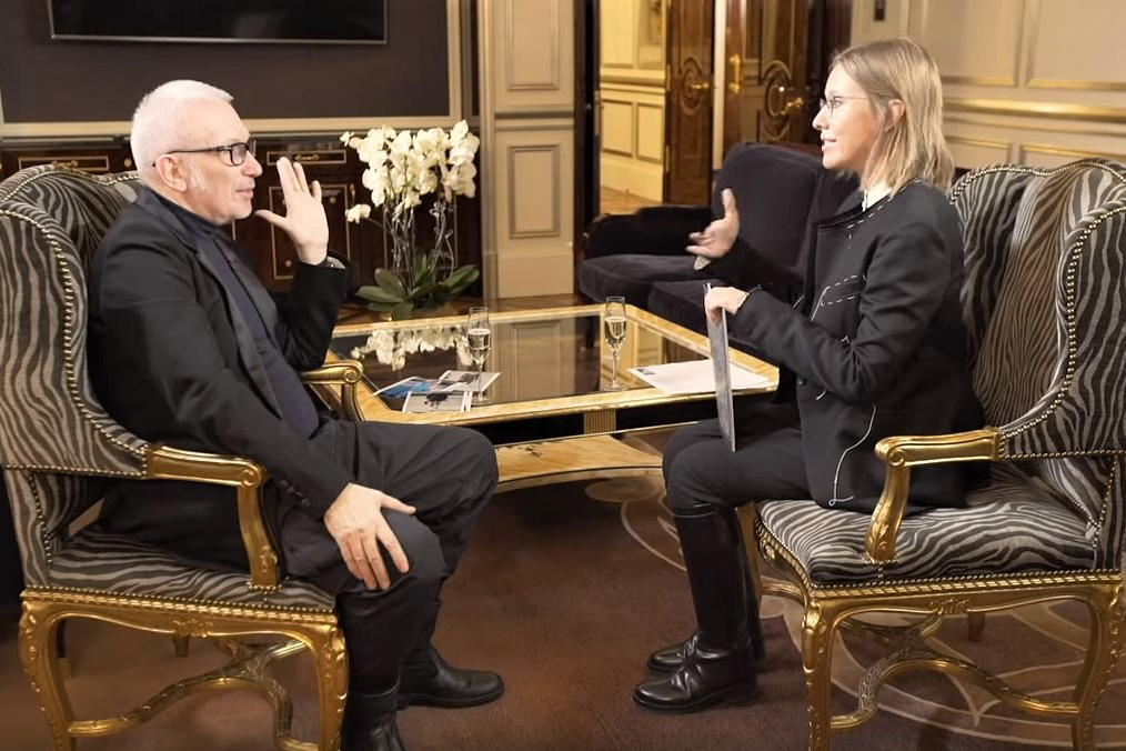 Готье рассказал Собчак, что его привлекает во внешнем виде русских людей