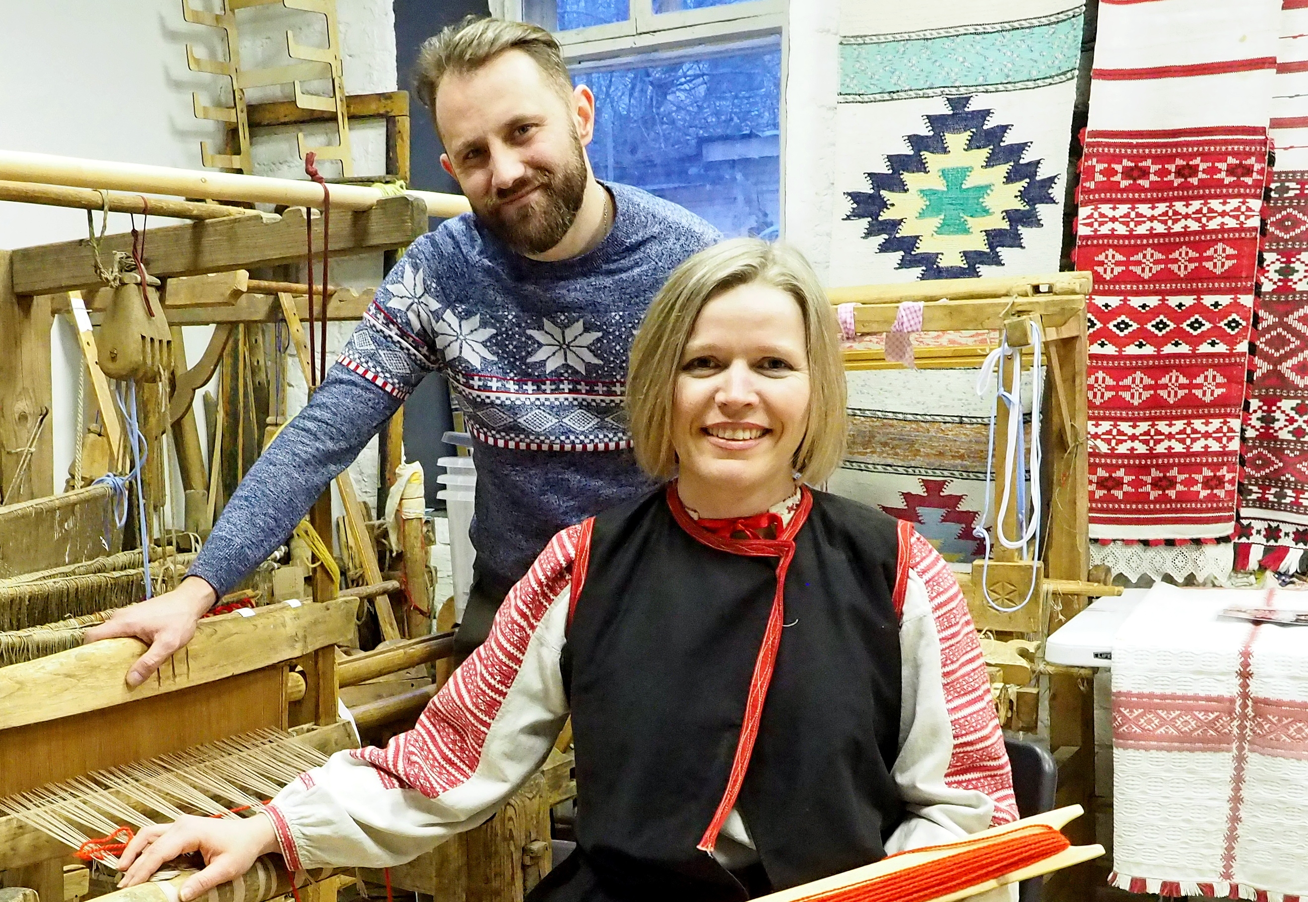 Коллекционеры Алексей Белас и Виктория Чековая много лет изучают народное творчество