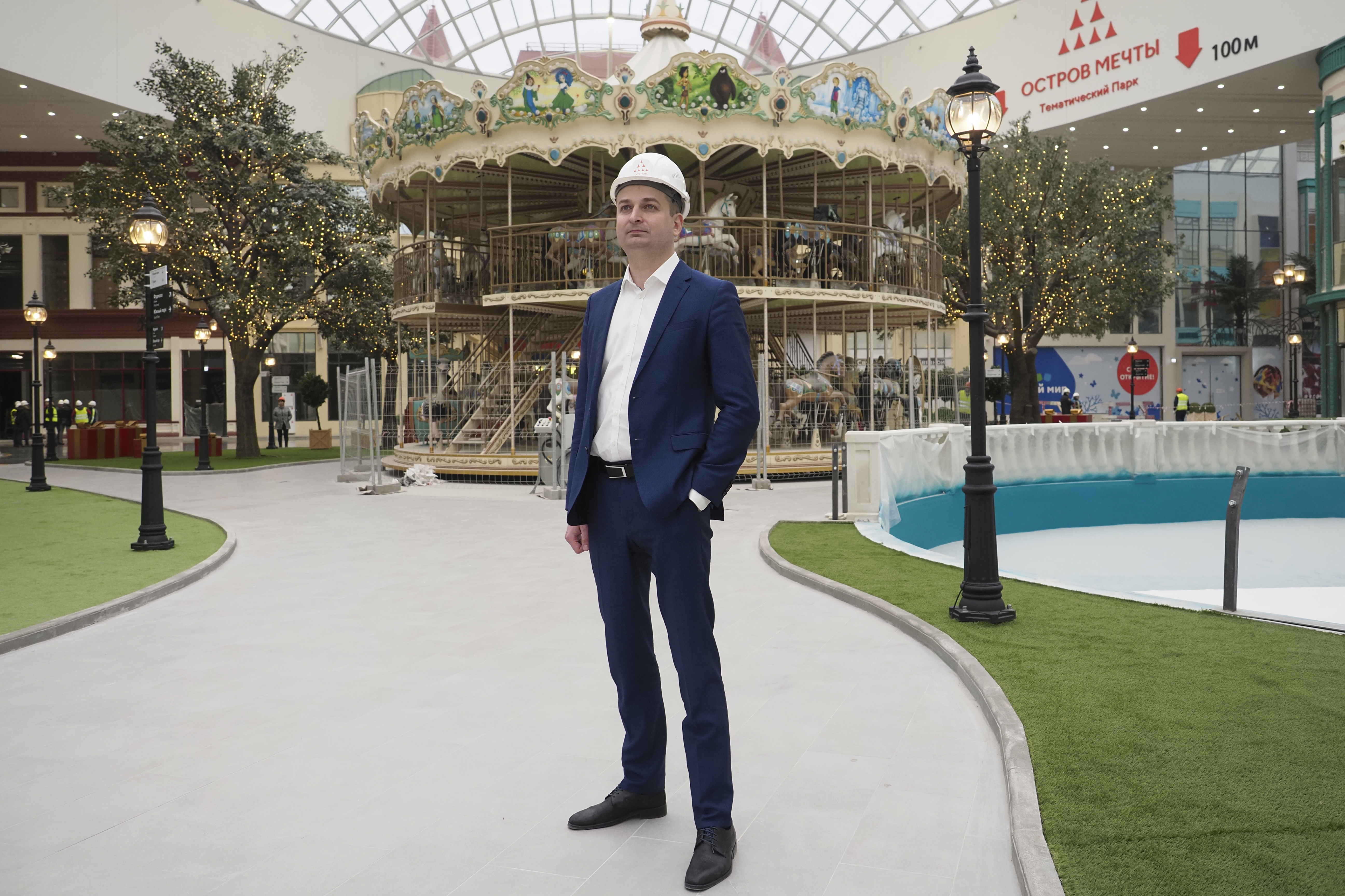 Генеральный директор холдинговой компании «Остров мечты» Денис Тетерин 