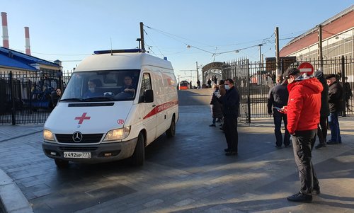 В Москву прибыл поезд, с которого ранее сняли китаянку с подозрением на коронавирус