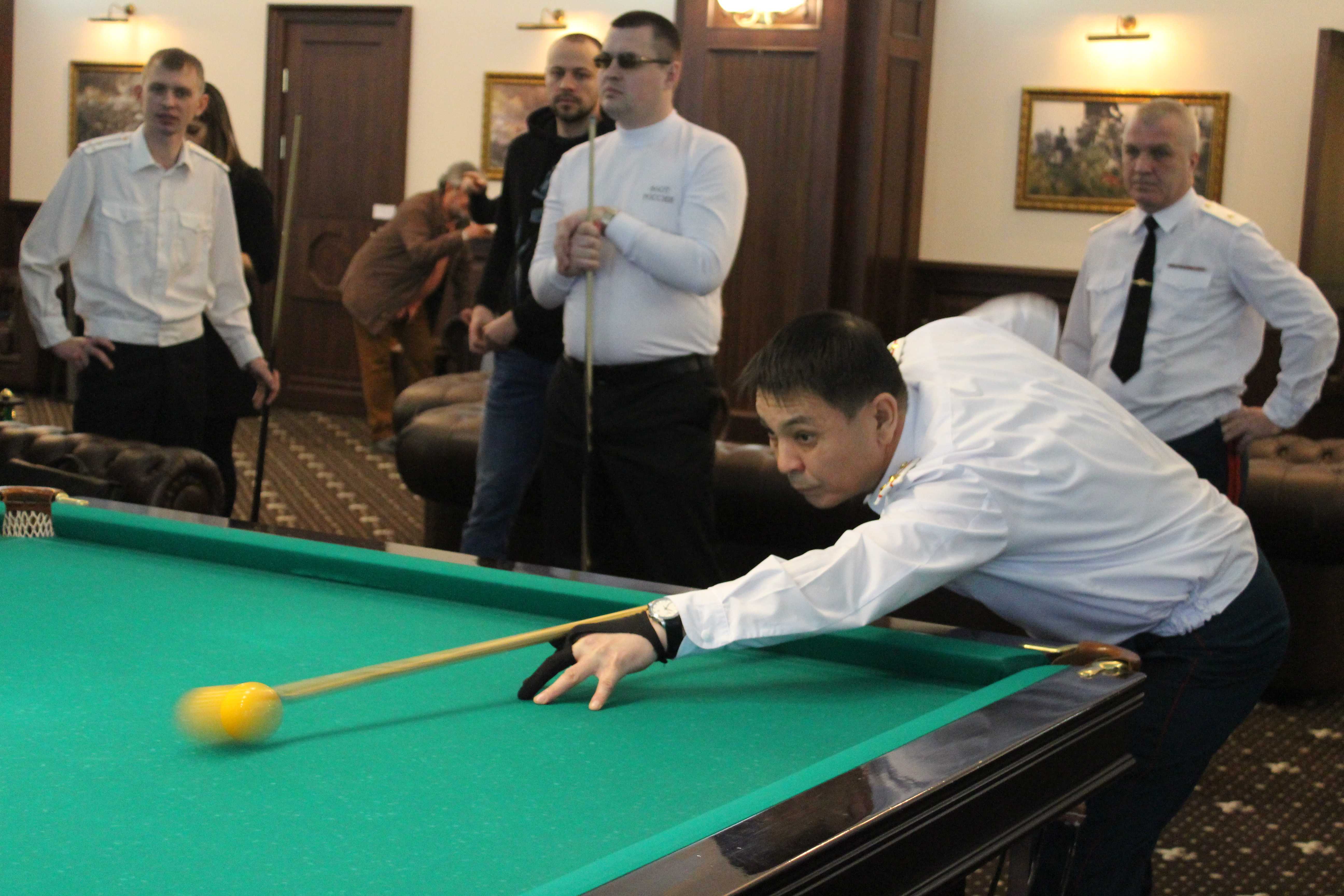 Бильярдный турнир на Кубок министра обороны завершился в Москве