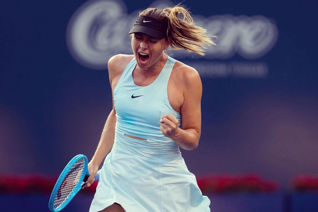 На счету 32-летней Марии Шараповой пять побед в турнирах Большого шлема