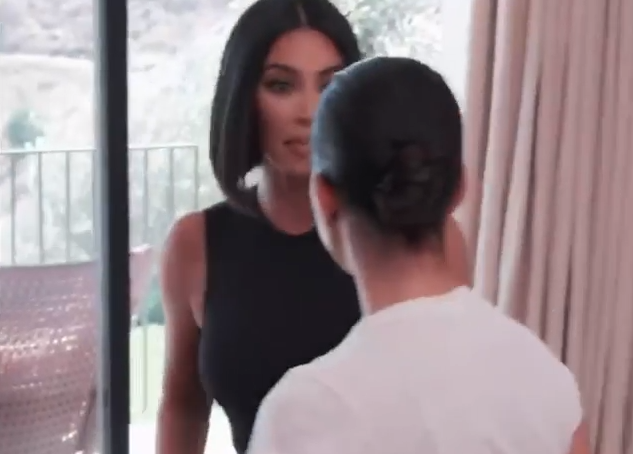 Ким Кардашьян подралась с сестрой