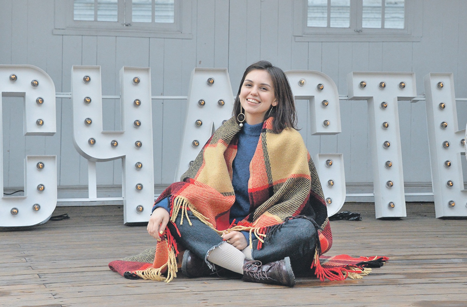 Ксения Сафроненко считает себя счастливым человеком. В Москве хватает мест, которые эксплуатируют человеческие эмоции