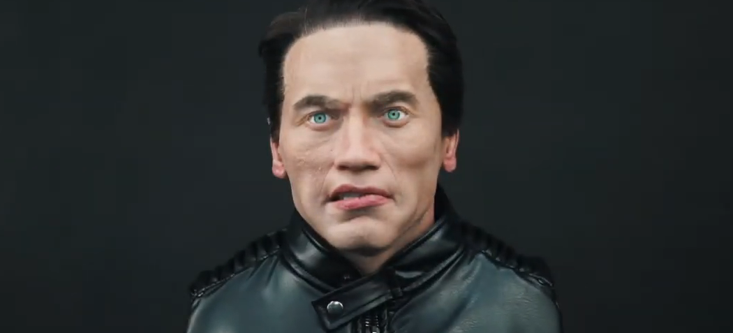 Робот-двойник Арнольда Шварценеггера