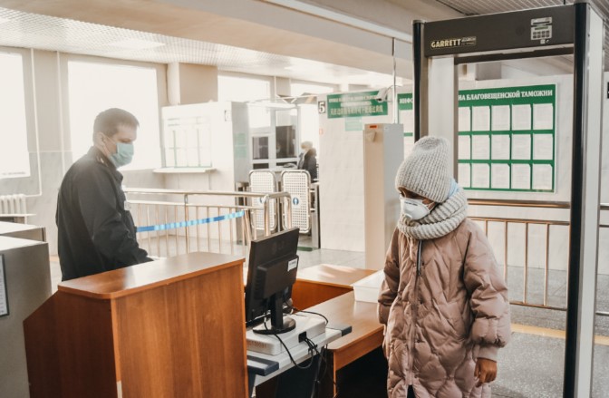 Речь идет о трех погранпереходах