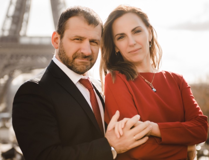 Игорь Рыбаков и его супруга Екатерина