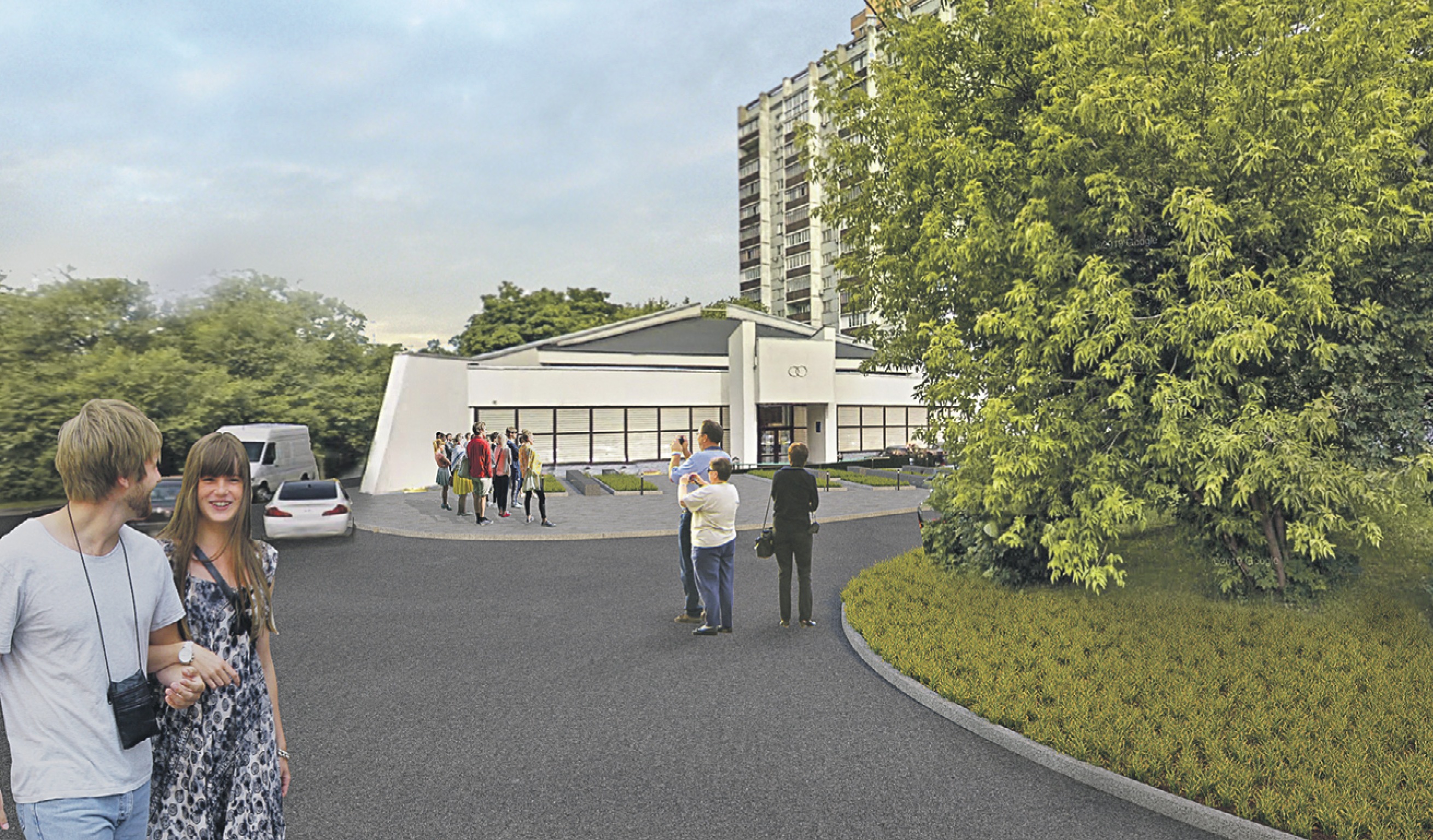 Проект архитекторов. Так будут выглядеть благоустроенные территории участка Ленинского проспекта от улицы Кравченко до Московской кольцевой автодороги