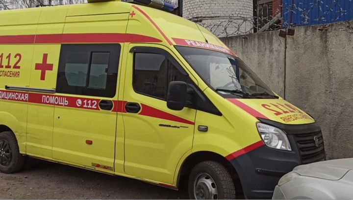 Столкновение пьяного угонщика скорой с машиной ДПС попало на видео