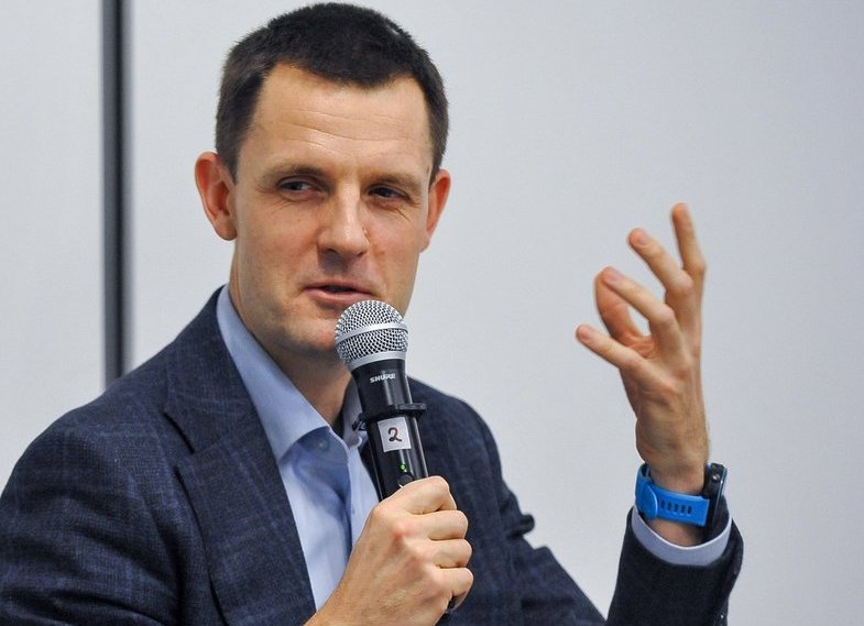 Главный архитектор Москвы Сергей Кузнецов на 17-й Венецианской архи- тектурной биеннале в Московском музее современного искусства рассказывает о роли архитектуры в современном мире