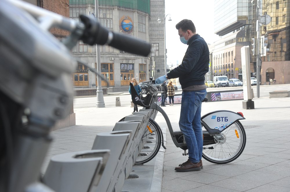 Московские волонтеры бесплатно воспользовались велопрокатом более 800 тысяч раз в 2020 году
