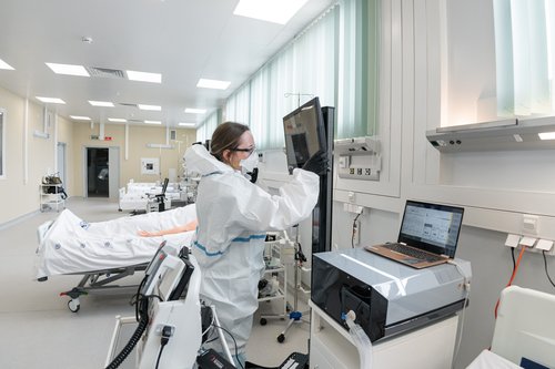 Новая коронавирусная больница в Вороновском начала прием пациентов