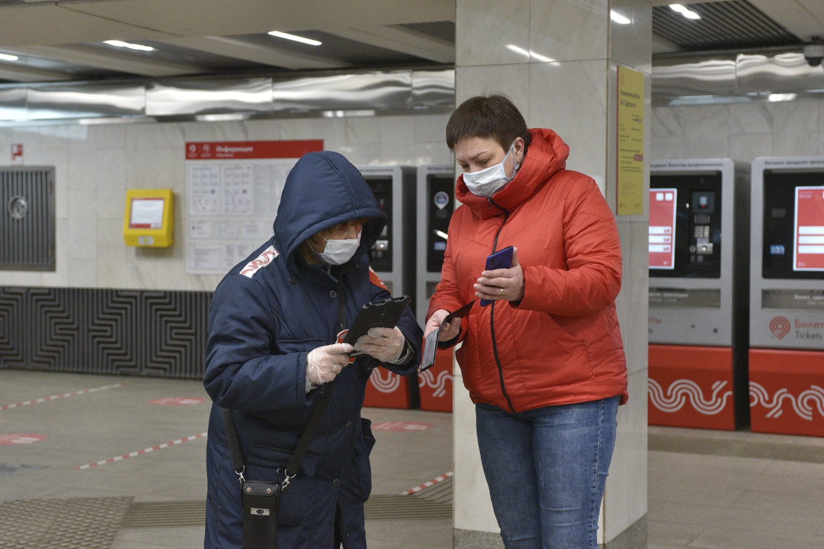 Оперштаб: 2,5 тысячи человек не смогли проехать на метро 22 апреля