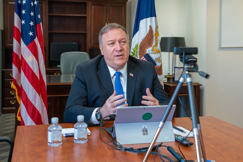 По мнению госсекретаря Майка Помпео, Вашингтон должен сделать все возможное, чтобы привлечь к ответственности всех, кто виноват в «причинении вреда жизням американцев и людей по всему миру»