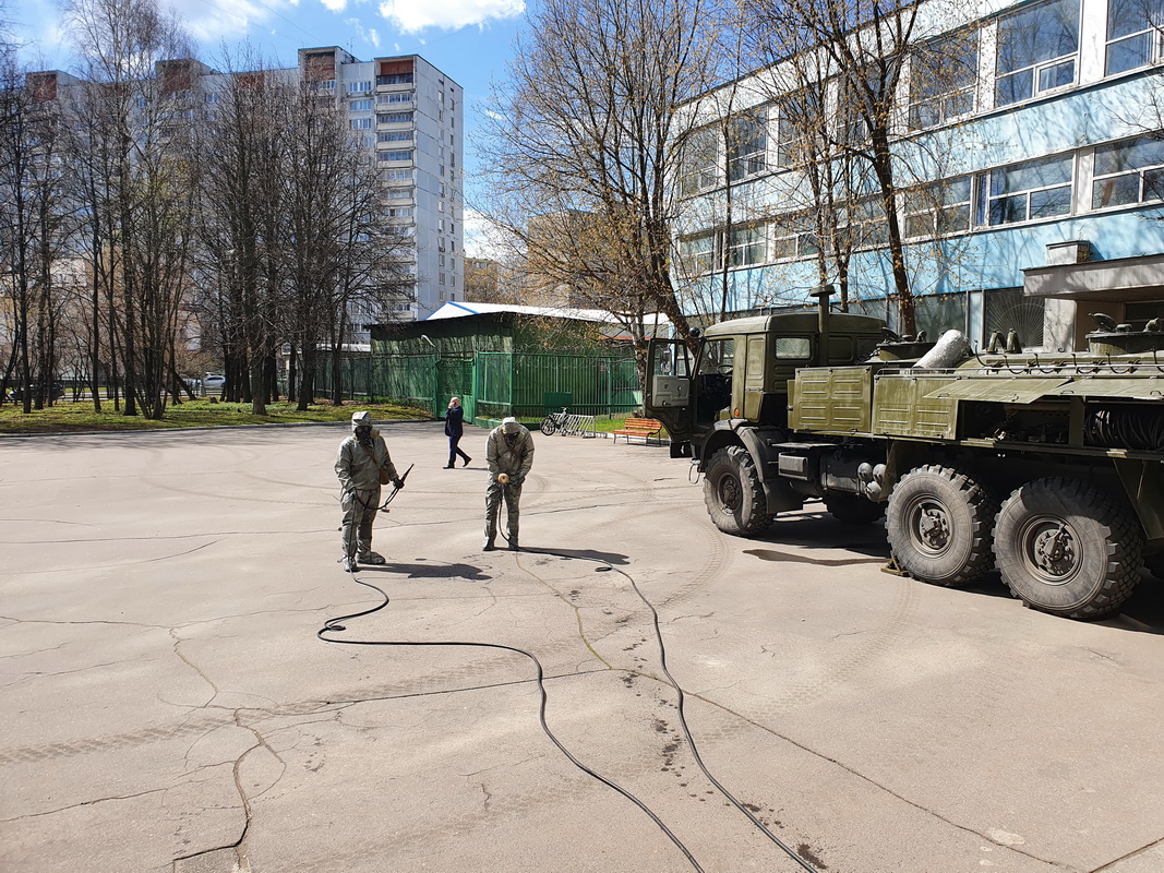 Коронавирус диагностировали у 1506 российских военнослужащих