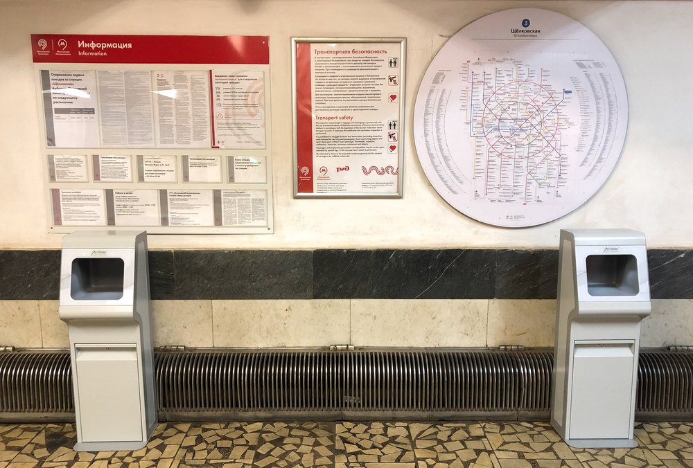 Почти 600 тысяч литров антисептика использовали пассажиры транспорта в Москве