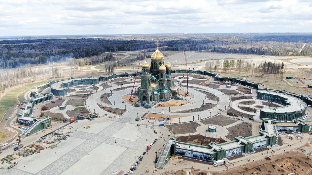 Строительство Главного храма Вооруженных сил РФ