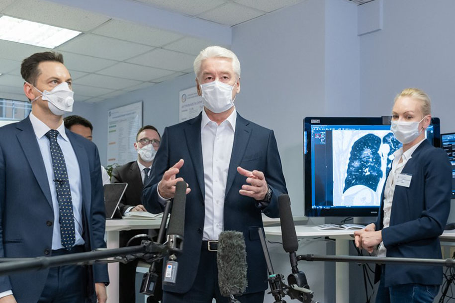 Сергей Собянин осмотрел работу Московского референс-центра лучевой диагностики