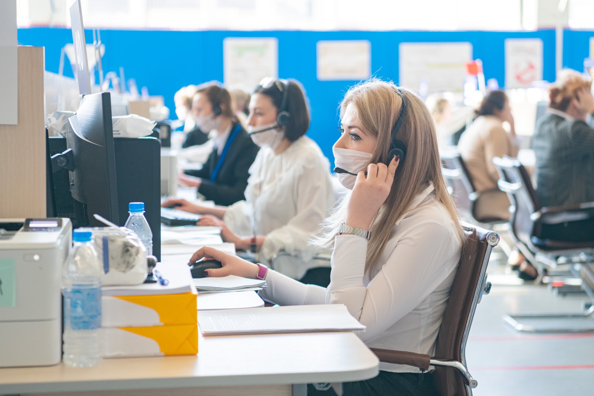 Более 100 тысяч дистанционных консультаций по ОРВИ и COVID-19 провели в Москве