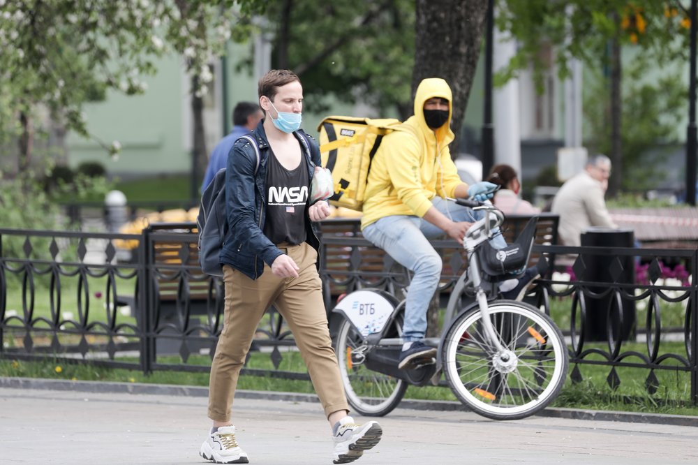 Индекс самоизоляции в столице упал до рекордной отметки