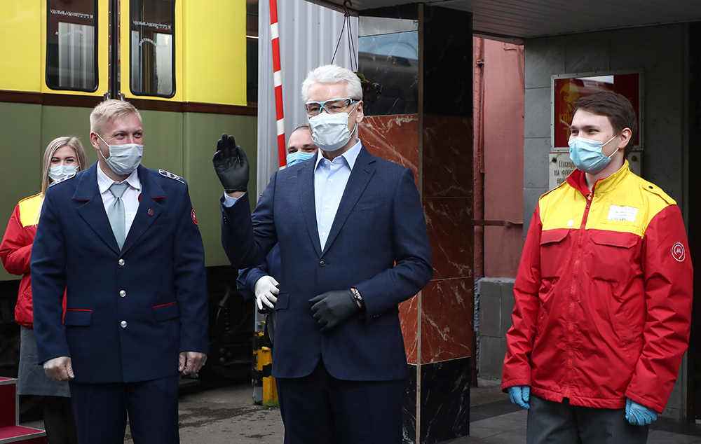 Сергей Собянин поздравил сотрудников Московского метрополитена с 85-летием