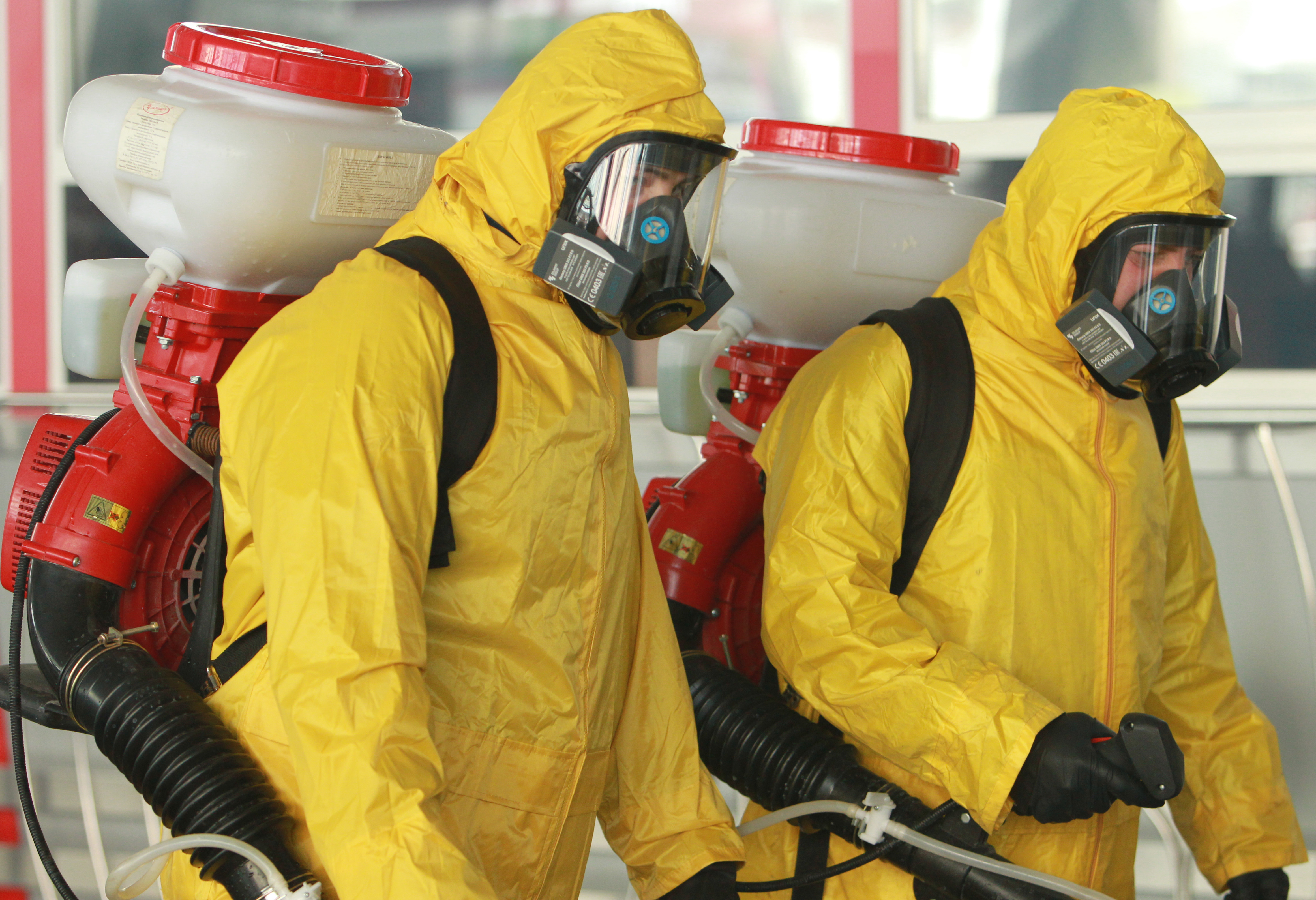 Почти две тысячи лечебных учреждений продезинфицировали в регионах с начала апреля