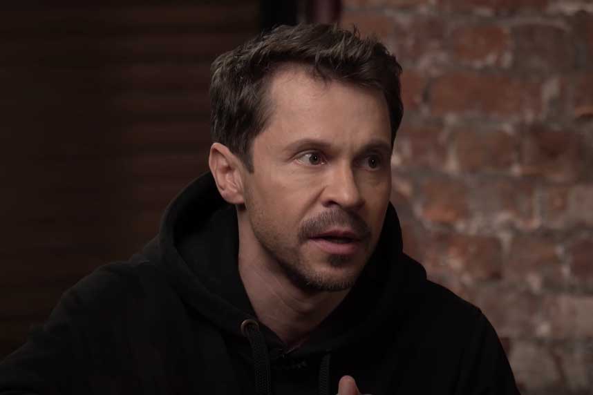 Актер Деревянко рассказал о депрессии после расставания с гражданской женой