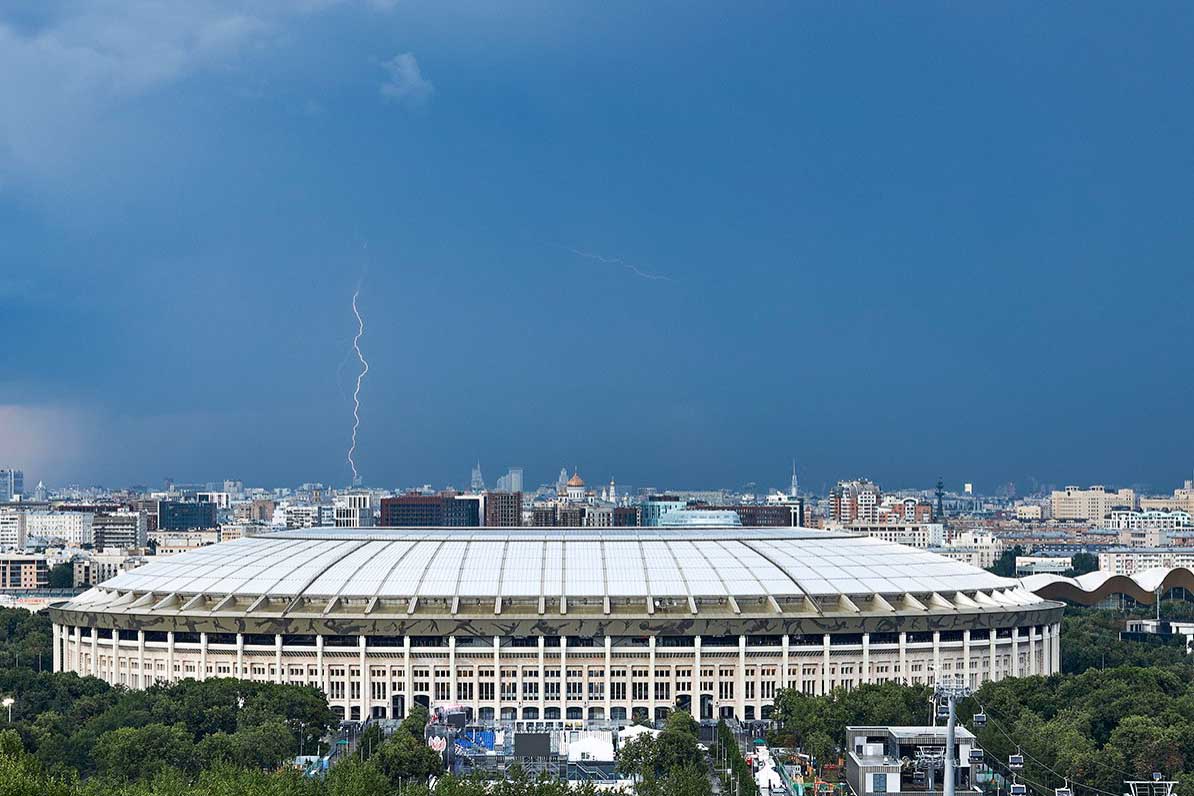 «Желтый» уровень опасности объявлен 1 августа в Москве из-за грозы