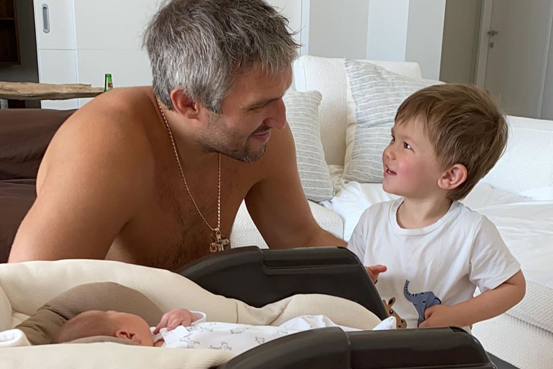 Юный сын Александра Овечкина вышел на лед