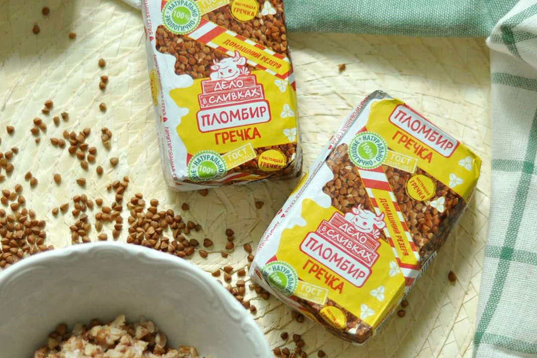 Мороженое со вкусом гречки начали производить в России