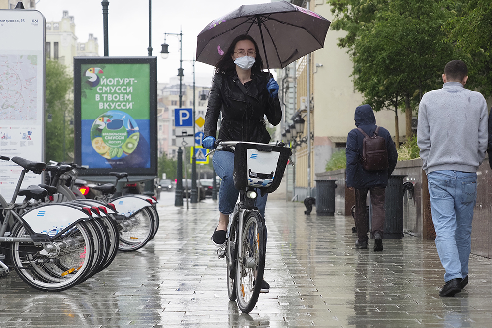 Четверть месячной нормы осадков может выпасть в Москве в ближайшие сутки