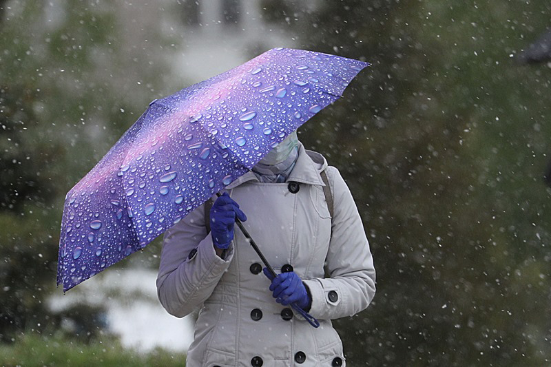 Пятая часть месячной нормы осадков выпала в ночь на 31 марта в Москве
