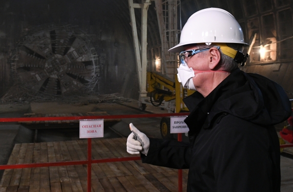 Сергей Собянин: Строительная готовность БКЛ составляет 54 процента