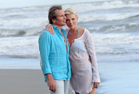 Александр Малинин с женой Эммой