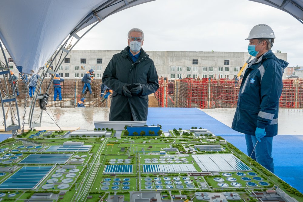 Люберецкие очистные сооружения ждет комплексная реконструкция