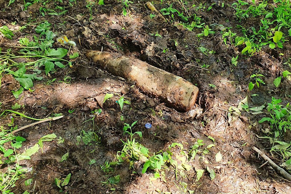 Предмет времен войны обнаружили на северо-западе столицы