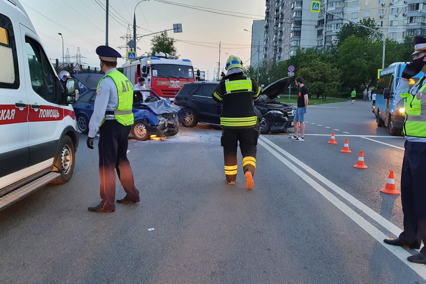 Госавтоинспекция озвучила число ДТП на прошлой неделе в Москве