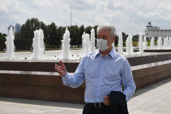 Сергей Собянин открыл в Москве сезон фонтанов