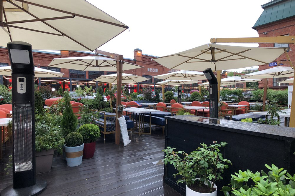 Летние веранды откроют в Московской области 12 июня