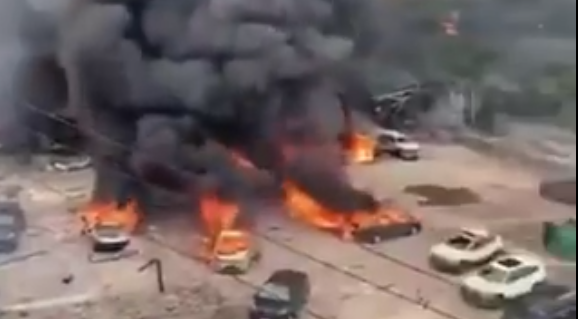 Четыре человека погибли в Китае при взрыве автоцистерны