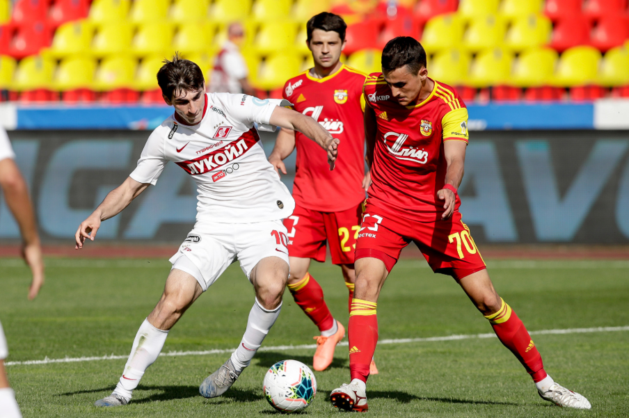 Московский «Спартак» победил тульский «Арсенал» в матче 23-го тура РПЛ
